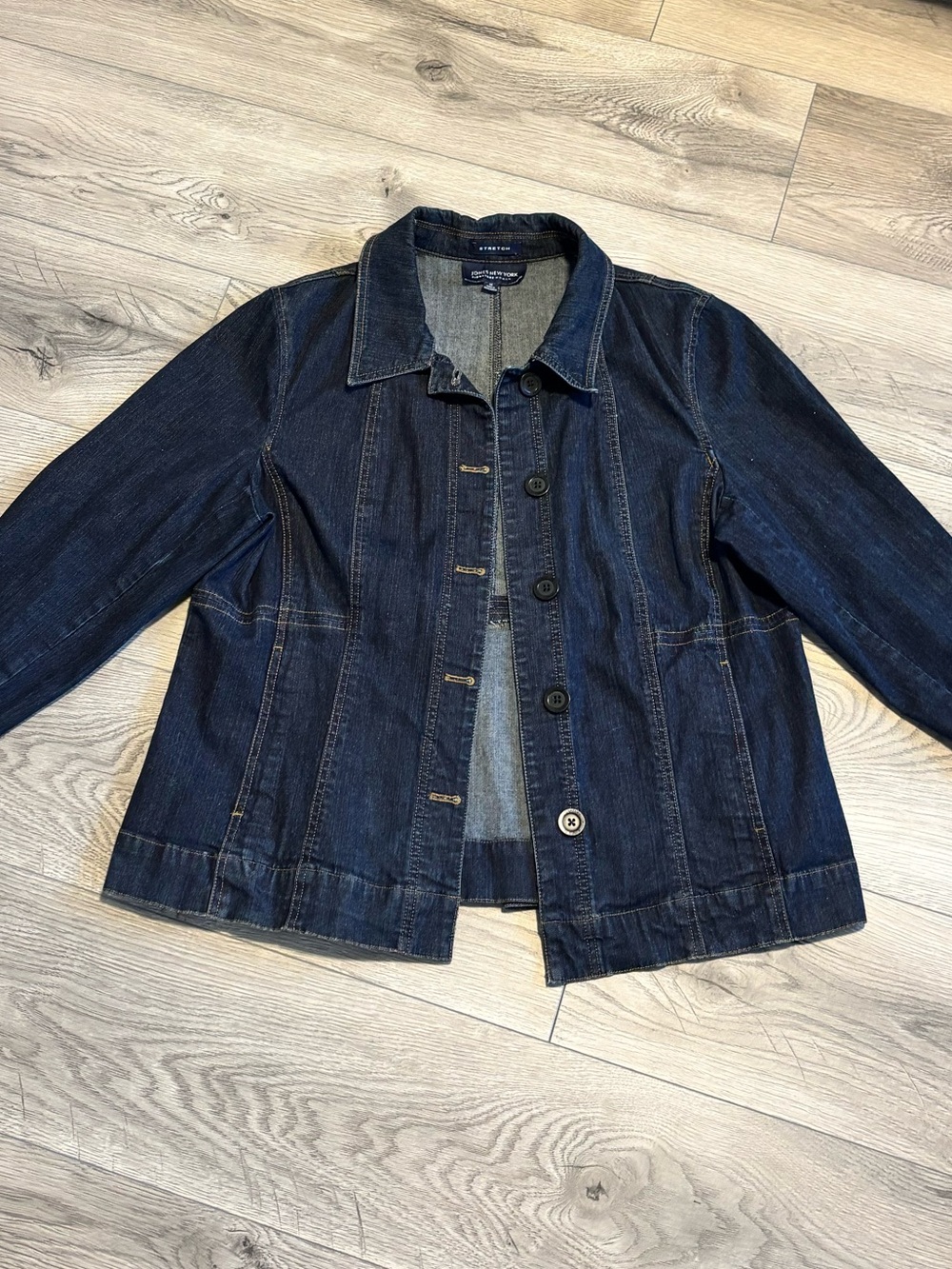 Jones New York Dark Blue Denim Jacket Women’s XL